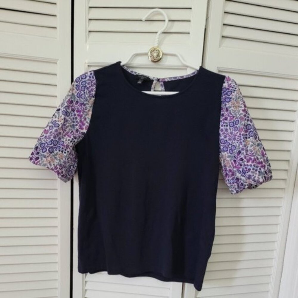 Talbots T-Shirt with Puffy Sleeve